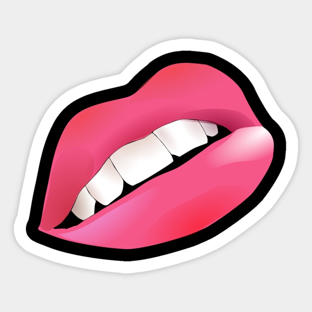 Lips Sticker by cameradog